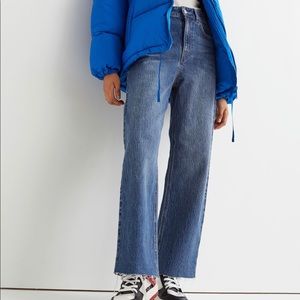 High rise, wide leg jeans NWOT